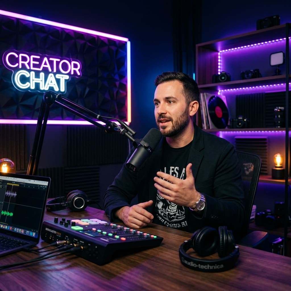 Creator Podcast Studio Video Uploaded